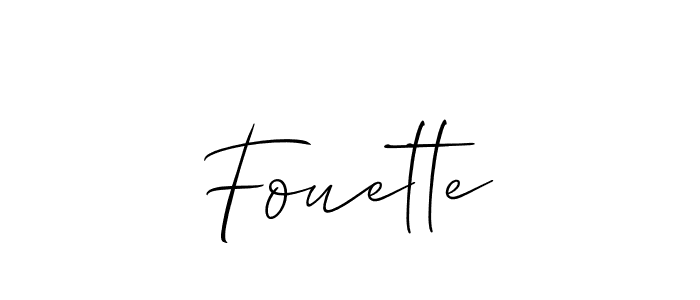 Also You can easily find your signature by using the search form. We will create Fouette name handwritten signature images for you free of cost using Allison_Script sign style. Fouette signature style 2 images and pictures png