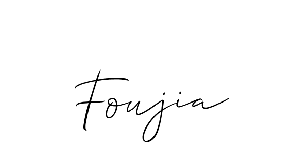 Once you've used our free online signature maker to create your best signature Allison_Script style, it's time to enjoy all of the benefits that Foujia name signing documents. Foujia signature style 2 images and pictures png