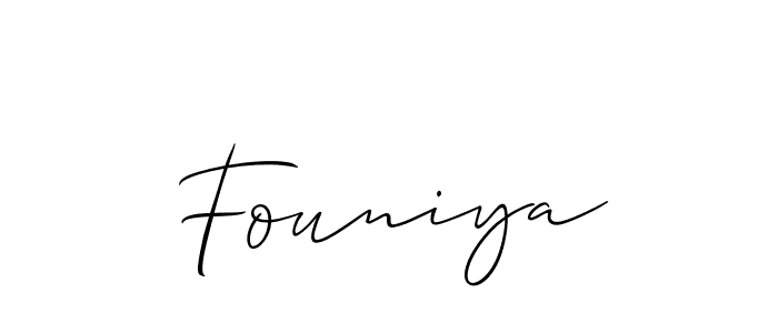 Best and Professional Signature Style for Founiya. Allison_Script Best Signature Style Collection. Founiya signature style 2 images and pictures png