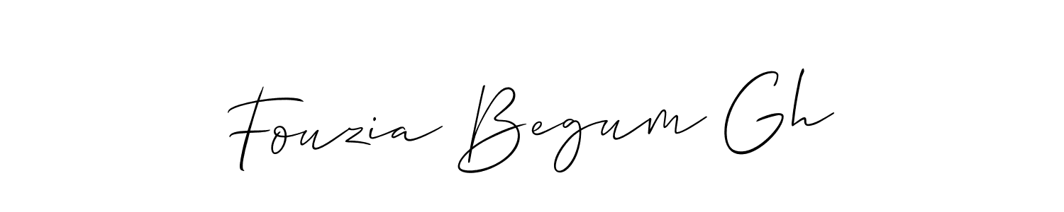 Similarly Allison_Script is the best handwritten signature design. Signature creator online .You can use it as an online autograph creator for name Fouzia Begum Gh. Fouzia Begum Gh signature style 2 images and pictures png