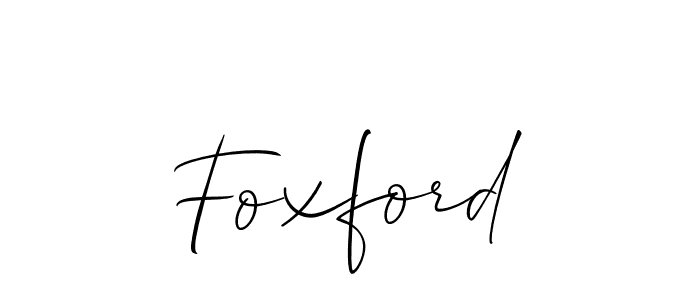 Make a beautiful signature design for name Foxford. Use this online signature maker to create a handwritten signature for free. Foxford signature style 2 images and pictures png