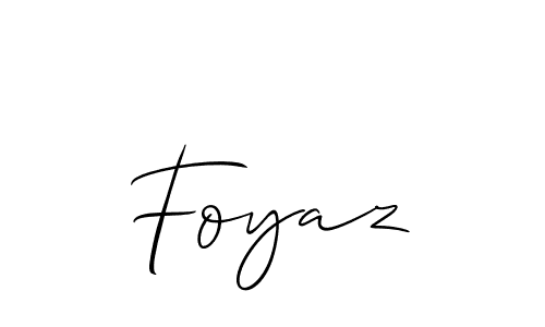 if you are searching for the best signature style for your name Foyaz. so please give up your signature search. here we have designed multiple signature styles  using Allison_Script. Foyaz signature style 2 images and pictures png