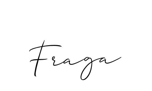 It looks lik you need a new signature style for name Fraga. Design unique handwritten (Allison_Script) signature with our free signature maker in just a few clicks. Fraga signature style 2 images and pictures png