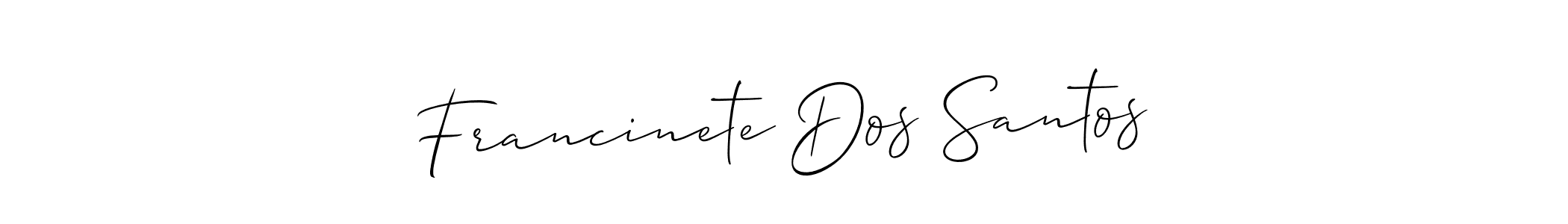 Here are the top 10 professional signature styles for the name Francinete Dos Santos. These are the best autograph styles you can use for your name. Francinete Dos Santos signature style 2 images and pictures png