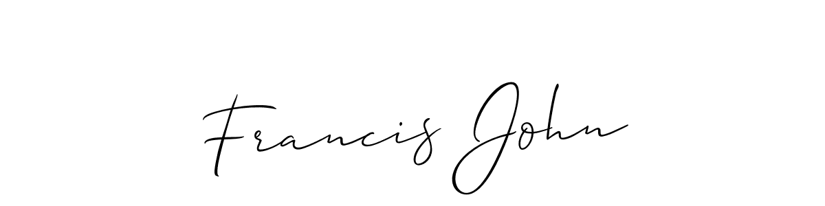 See photos of Francis John official signature by Spectra . Check more albums & portfolios. Read reviews & check more about Allison_Script font. Francis John signature style 2 images and pictures png