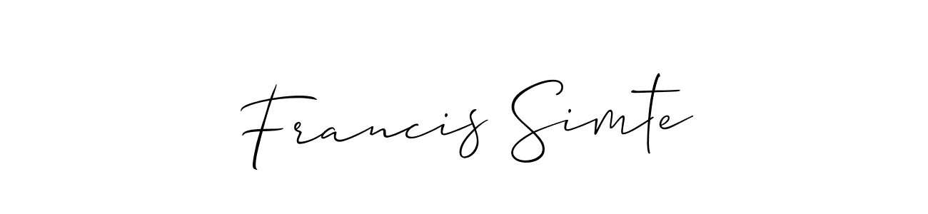 You can use this online signature creator to create a handwritten signature for the name Francis Simte. This is the best online autograph maker. Francis Simte signature style 2 images and pictures png