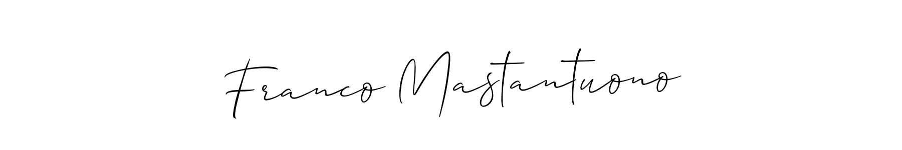 Check out images of Autograph of Franco Mastantuono name. Actor Franco Mastantuono Signature Style. Allison_Script is a professional sign style online. Franco Mastantuono signature style 2 images and pictures png