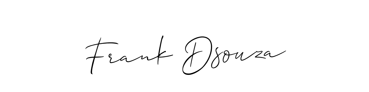 Once you've used our free online signature maker to create your best signature Allison_Script style, it's time to enjoy all of the benefits that Frank Dsouza name signing documents. Frank Dsouza signature style 2 images and pictures png