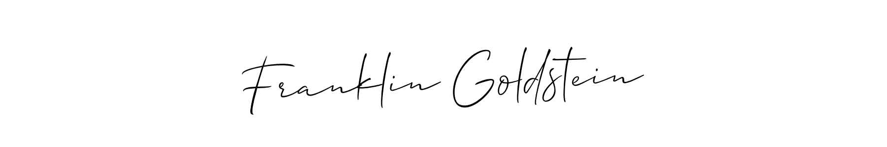 if you are searching for the best signature style for your name Franklin Goldstein. so please give up your signature search. here we have designed multiple signature styles  using Allison_Script. Franklin Goldstein signature style 2 images and pictures png