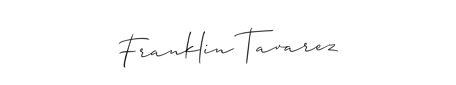 Once you've used our free online signature maker to create your best signature Allison_Script style, it's time to enjoy all of the benefits that Franklin Tavarez name signing documents. Franklin Tavarez signature style 2 images and pictures png