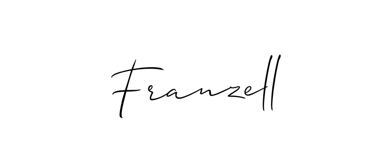 Once you've used our free online signature maker to create your best signature Allison_Script style, it's time to enjoy all of the benefits that Franzell name signing documents. Franzell signature style 2 images and pictures png