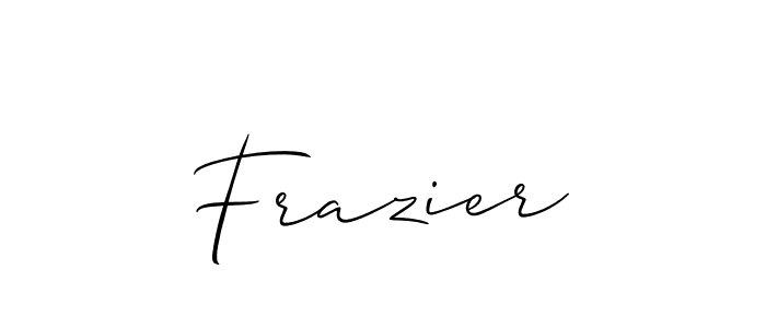 Once you've used our free online signature maker to create your best signature Allison_Script style, it's time to enjoy all of the benefits that Frazier name signing documents. Frazier signature style 2 images and pictures png