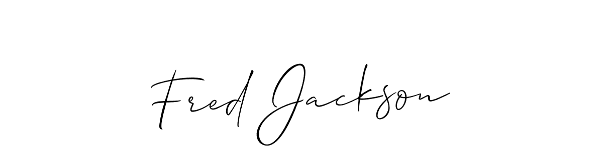 Best and Professional Signature Style for Fred Jackson. Allison_Script Best Signature Style Collection. Fred Jackson signature style 2 images and pictures png