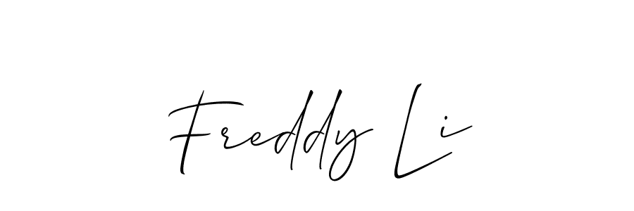 Make a beautiful signature design for name Freddy Li. Use this online signature maker to create a handwritten signature for free. Freddy Li signature style 2 images and pictures png