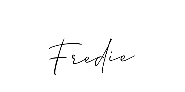 Fredie stylish signature style. Best Handwritten Sign (Allison_Script) for my name. Handwritten Signature Collection Ideas for my name Fredie. Fredie signature style 2 images and pictures png