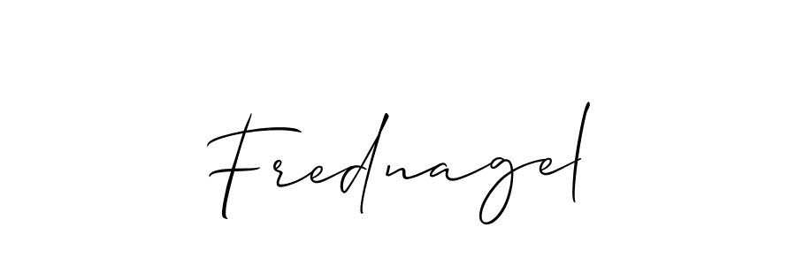 Create a beautiful signature design for name Frednagel. With this signature (Allison_Script) fonts, you can make a handwritten signature for free. Frednagel signature style 2 images and pictures png