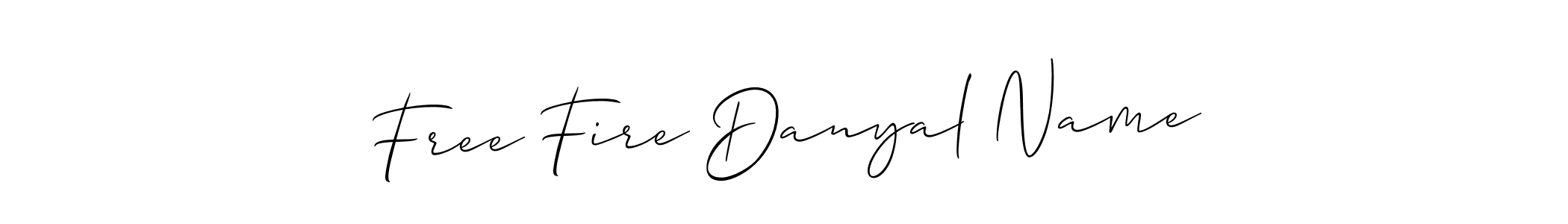 This is the best signature style for the Free Fire Danyal Name name. Also you like these signature font (Allison_Script). Mix name signature. Free Fire Danyal Name signature style 2 images and pictures png