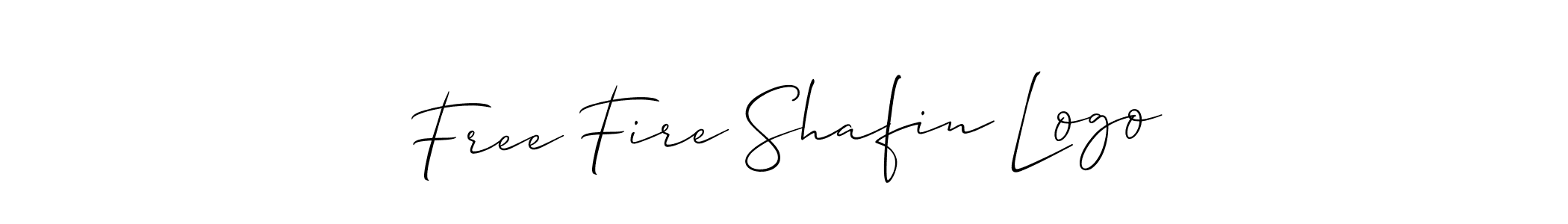 Best and Professional Signature Style for Free Fire Shafin Logo. Allison_Script Best Signature Style Collection. Free Fire Shafin Logo signature style 2 images and pictures png