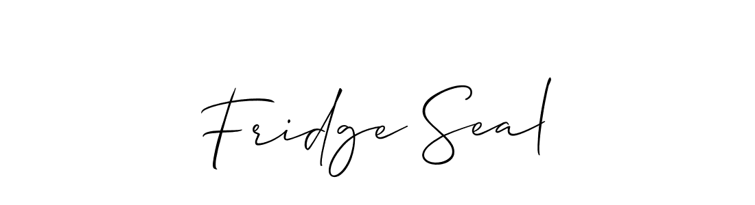 Once you've used our free online signature maker to create your best signature Allison_Script style, it's time to enjoy all of the benefits that Fridge Seal name signing documents. Fridge Seal signature style 2 images and pictures png