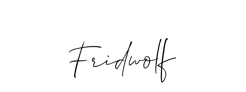 Also we have Fridwolf name is the best signature style. Create professional handwritten signature collection using Allison_Script autograph style. Fridwolf signature style 2 images and pictures png