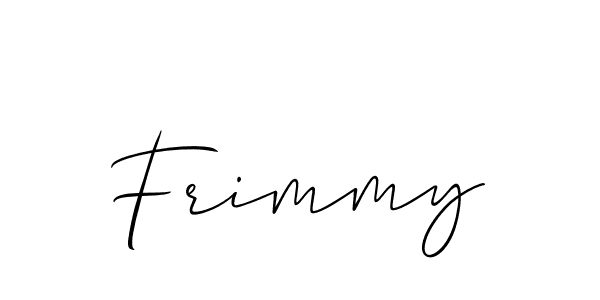Once you've used our free online signature maker to create your best signature Allison_Script style, it's time to enjoy all of the benefits that Frimmy name signing documents. Frimmy signature style 2 images and pictures png