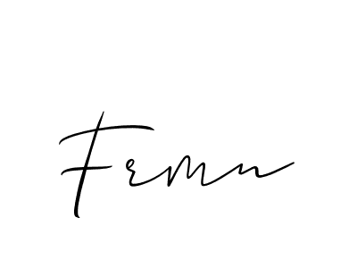 You can use this online signature creator to create a handwritten signature for the name Frmn. This is the best online autograph maker. Frmn signature style 2 images and pictures png