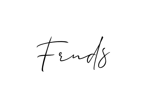 You can use this online signature creator to create a handwritten signature for the name Frnds. This is the best online autograph maker. Frnds signature style 2 images and pictures png