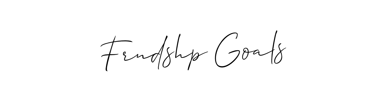 Check out images of Autograph of Frndshp Goals name. Actor Frndshp Goals Signature Style. Allison_Script is a professional sign style online. Frndshp Goals signature style 2 images and pictures png