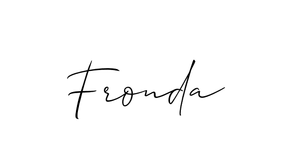 if you are searching for the best signature style for your name Fronda. so please give up your signature search. here we have designed multiple signature styles  using Allison_Script. Fronda signature style 2 images and pictures png