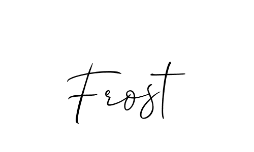 Once you've used our free online signature maker to create your best signature Allison_Script style, it's time to enjoy all of the benefits that Frost name signing documents. Frost signature style 2 images and pictures png