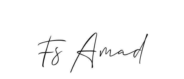 Here are the top 10 professional signature styles for the name Fs Amad. These are the best autograph styles you can use for your name. Fs Amad signature style 2 images and pictures png