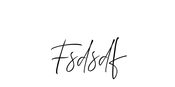 Allison_Script is a professional signature style that is perfect for those who want to add a touch of class to their signature. It is also a great choice for those who want to make their signature more unique. Get Fsdsdf name to fancy signature for free. Fsdsdf signature style 2 images and pictures png