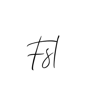 This is the best signature style for the Fsl name. Also you like these signature font (Allison_Script). Mix name signature. Fsl signature style 2 images and pictures png