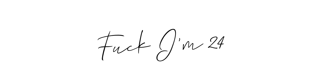 See photos of Fuck I’m 24 official signature by Spectra . Check more albums & portfolios. Read reviews & check more about Allison_Script font. Fuck I’m 24 signature style 2 images and pictures png