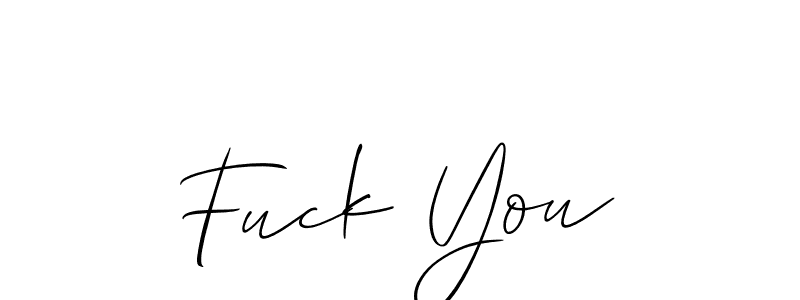 Check out images of Autograph of Fuck You name. Actor Fuck You Signature Style. Allison_Script is a professional sign style online. Fuck You signature style 2 images and pictures png