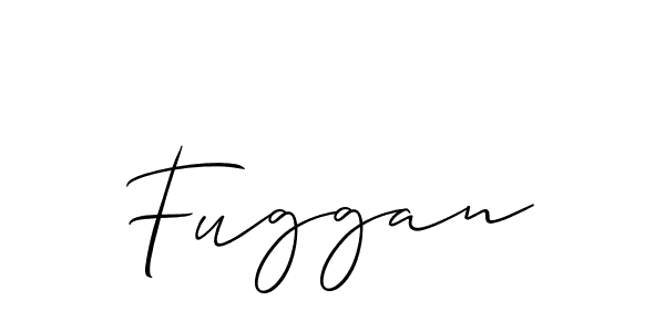 You should practise on your own different ways (Allison_Script) to write your name (Fuggan) in signature. don't let someone else do it for you. Fuggan signature style 2 images and pictures png