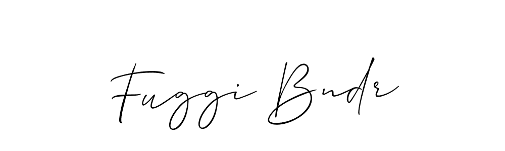 Also we have Fuggi Bndr name is the best signature style. Create professional handwritten signature collection using Allison_Script autograph style. Fuggi Bndr signature style 2 images and pictures png
