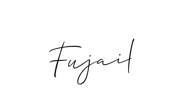 Similarly Allison_Script is the best handwritten signature design. Signature creator online .You can use it as an online autograph creator for name Fujail. Fujail signature style 2 images and pictures png