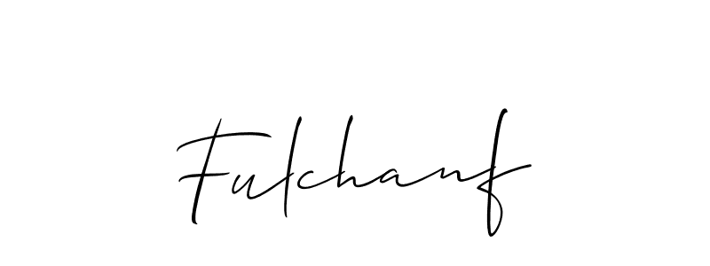 Check out images of Autograph of Fulchanf name. Actor Fulchanf Signature Style. Allison_Script is a professional sign style online. Fulchanf signature style 2 images and pictures png