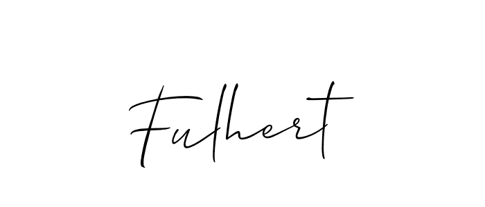 You can use this online signature creator to create a handwritten signature for the name Fulhert. This is the best online autograph maker. Fulhert signature style 2 images and pictures png