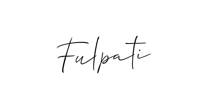 Once you've used our free online signature maker to create your best signature Allison_Script style, it's time to enjoy all of the benefits that Fulpati name signing documents. Fulpati signature style 2 images and pictures png