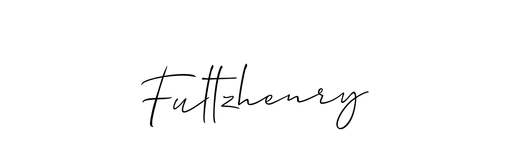 Fultzhenry stylish signature style. Best Handwritten Sign (Allison_Script) for my name. Handwritten Signature Collection Ideas for my name Fultzhenry. Fultzhenry signature style 2 images and pictures png