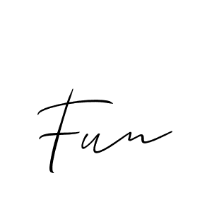 Here are the top 10 professional signature styles for the name Fun. These are the best autograph styles you can use for your name. Fun signature style 2 images and pictures png