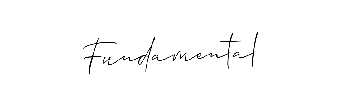 Allison_Script is a professional signature style that is perfect for those who want to add a touch of class to their signature. It is also a great choice for those who want to make their signature more unique. Get Fundamental name to fancy signature for free. Fundamental signature style 2 images and pictures png