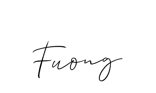 It looks lik you need a new signature style for name Fuong. Design unique handwritten (Allison_Script) signature with our free signature maker in just a few clicks. Fuong signature style 2 images and pictures png