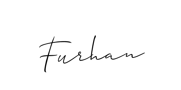 if you are searching for the best signature style for your name Furhan. so please give up your signature search. here we have designed multiple signature styles  using Allison_Script. Furhan signature style 2 images and pictures png