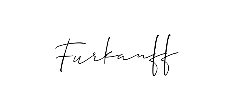 How to make Furkanff name signature. Use Allison_Script style for creating short signs online. This is the latest handwritten sign. Furkanff signature style 2 images and pictures png