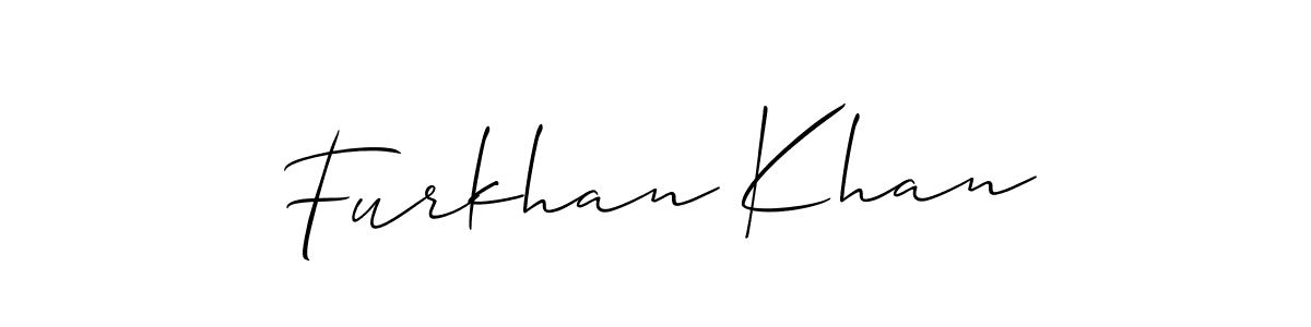 Best and Professional Signature Style for Furkhan Khan. Allison_Script Best Signature Style Collection. Furkhan Khan signature style 2 images and pictures png