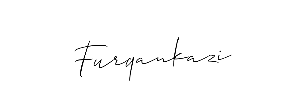 if you are searching for the best signature style for your name Furqankazi. so please give up your signature search. here we have designed multiple signature styles  using Allison_Script. Furqankazi signature style 2 images and pictures png