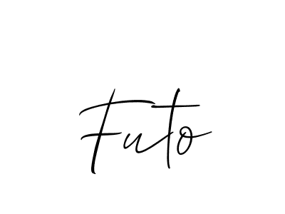 Make a beautiful signature design for name Futo. Use this online signature maker to create a handwritten signature for free. Futo signature style 2 images and pictures png
